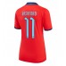 Billige England Marcus Rashford #11 Bortetrøye Dame VM 2022 Kortermet